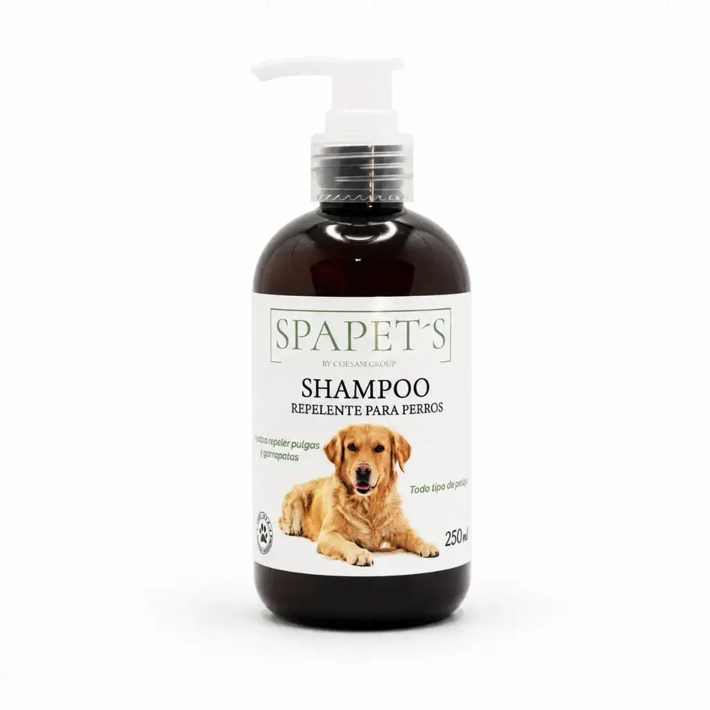 Shampoo repelente para perros y gatos (250 ml) 