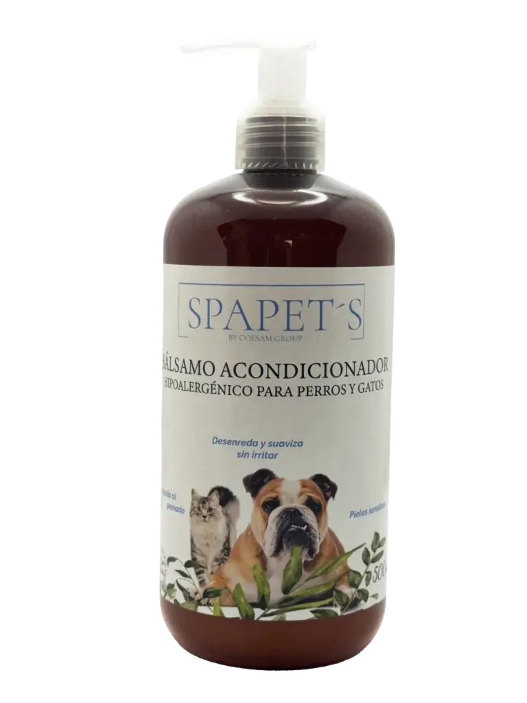 Acondicionador hipoalergénico para perros y gatos (500 ml)