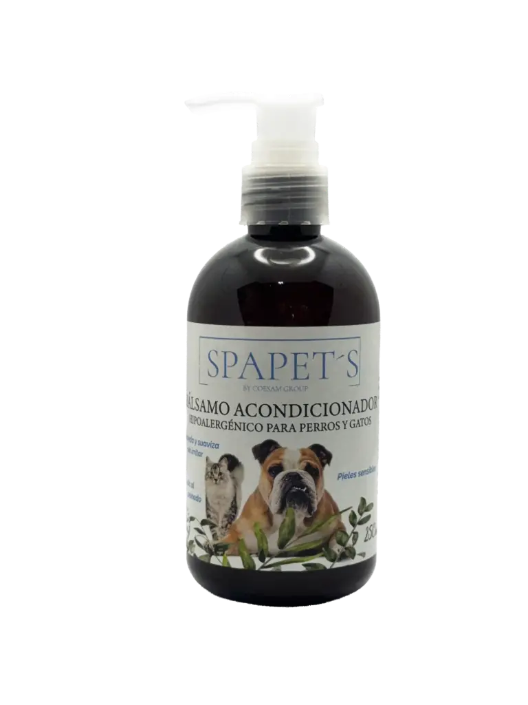 Acondicionador hipoalergénico para perros y gatos (250 ml)