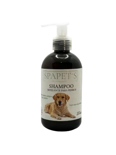 [SHR250] Shampoo repelente para perros y gatos (250 ml) 